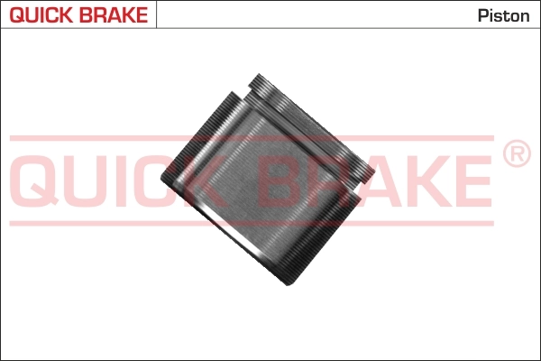 Piston, brake caliper